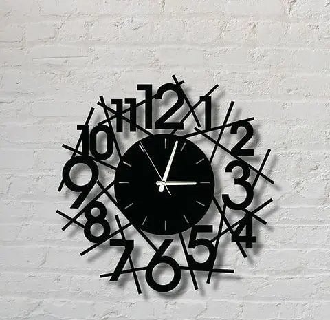 Modern wooden wall clock wall clock Decoration Waly 